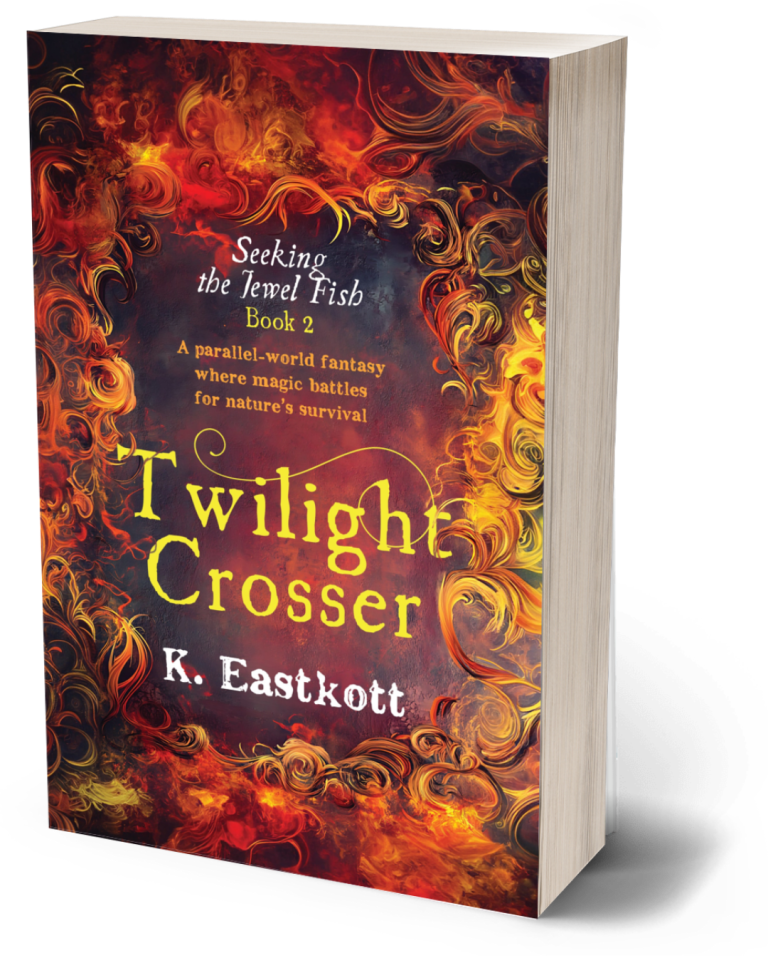 Cover of Twilight Crosser: Crossing worlds doesn’t just change you – it transforms the worlds themselves.