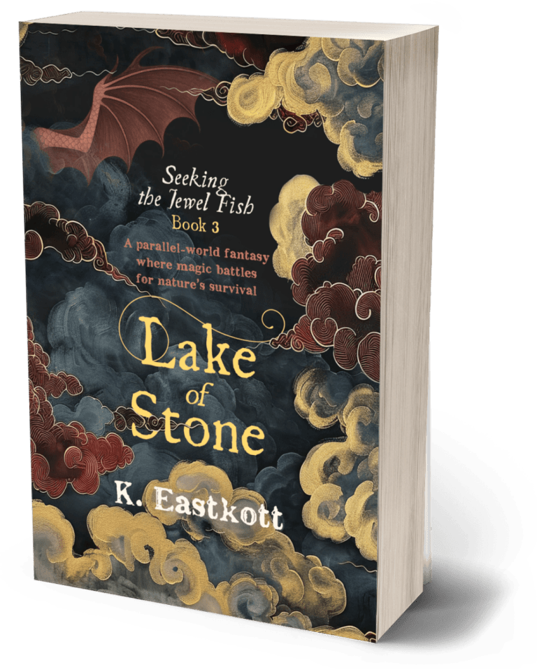 Lake of Stone: Seeking across worlds for his lost friend, he meets a spirit greedy for what he has – life.